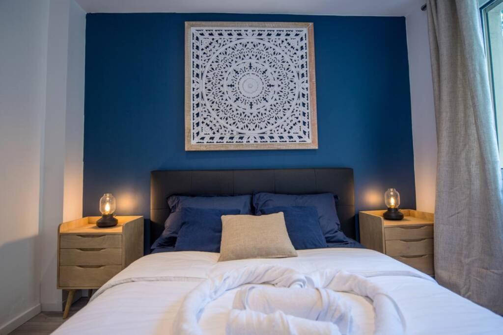 4 Couchages Climatise Direct Plage Wifi Parking Antibes Exterior foto