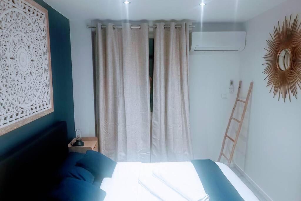 4 Couchages Climatise Direct Plage Wifi Parking Antibes Exterior foto